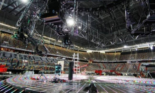Δείτε τη σκηνή της Eurovision στο Dusseldorf Arena
