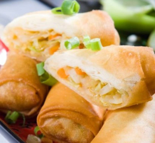 Υγιεινό ρολό λαχανικών