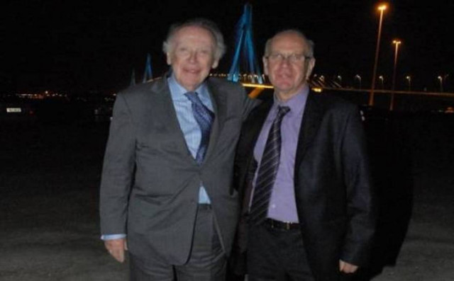 Ι.Ματσούκας: «Ορόσημο η παρουσία του J. Watson στο Πανεπιστήμιο Πατρών»