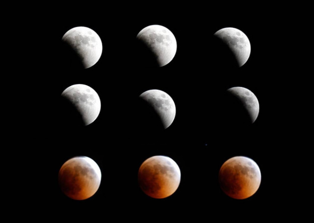 Η έκλειψη Σελήνης ανά τον κόσμο