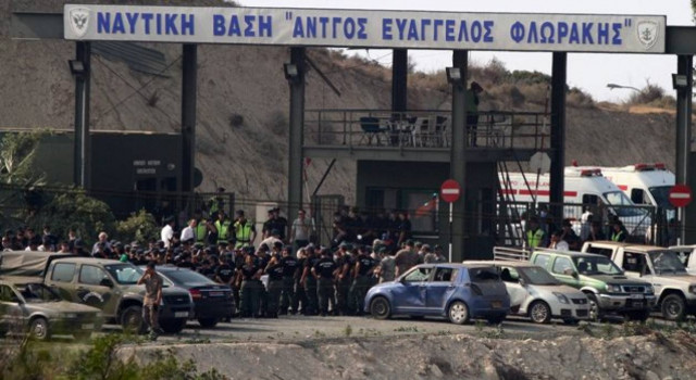 Μακελειό σε ναυτική βάση της Κύπρου