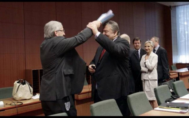 Τα παιδία παίζει στο Eurogroup