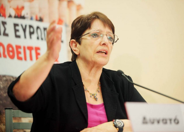 Παπαρήγα: «Χρεοκοπία θα υπάρξει»