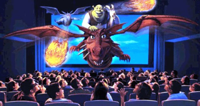 Ζήσε την ταινία με 4D προβολή