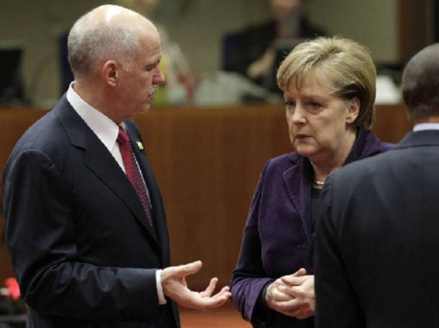 Συνάντηση Παπανδρέου με Μέρκελ στις Βρυξέλλες