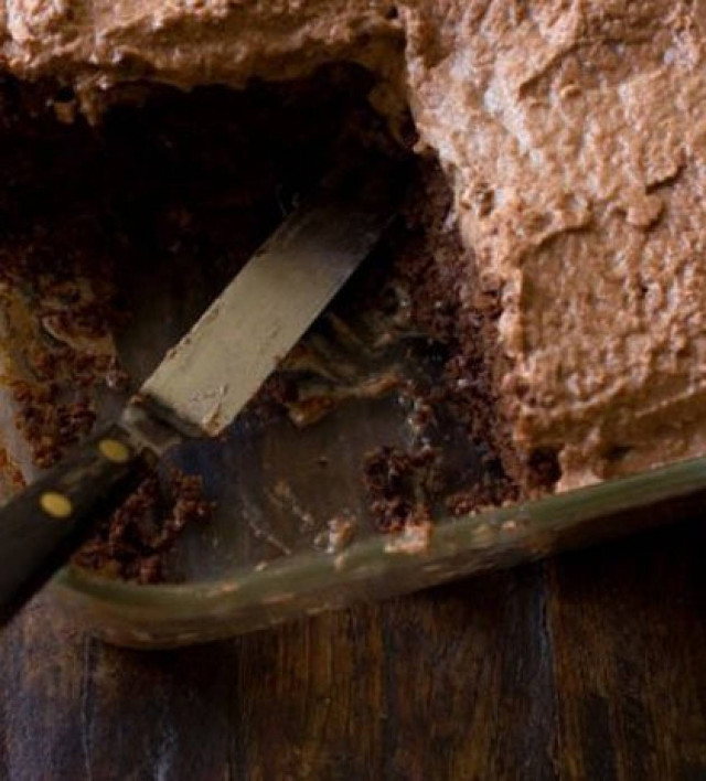 Παγωμένη σοκολατόπιτα