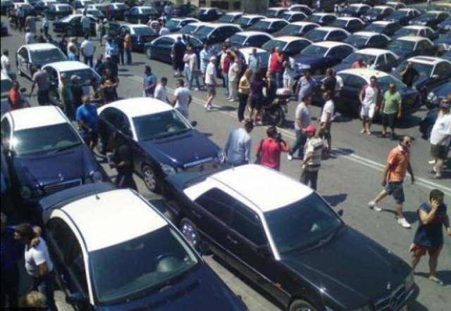 Κανονικά στους δρόμους τα ταξί στην Ρόδο