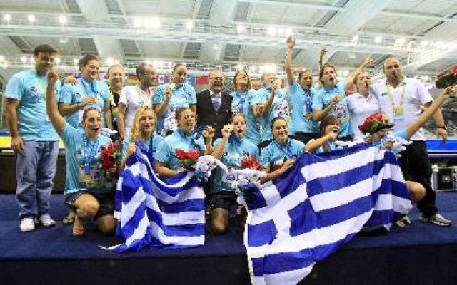 Τα χρυσά κορίτσια στο Προεδρικό Μέγαρο