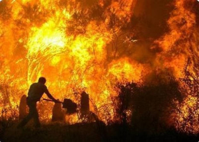 Μαίνονται πυρκαγιές στην Χίο και το Πήλιο