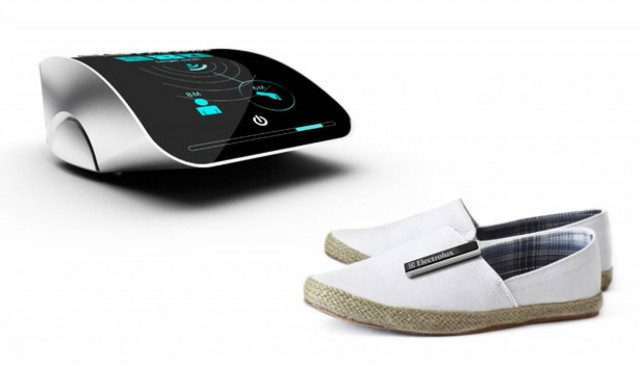 Παπουτσοκατευθυνόμενη ρομποτοηλεκτρική σκούπα!