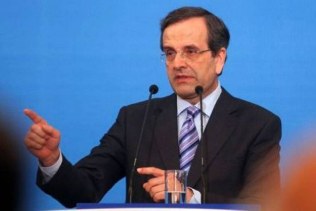 Με πρωθυπουργικό «κοστούμι» στη ΔΕΘ ο Σαμαράς