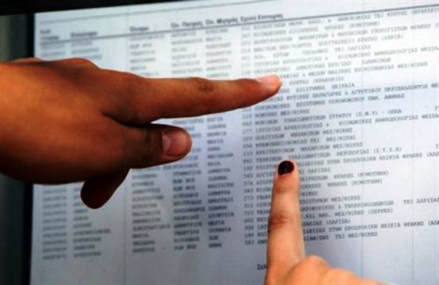 Αποτελέσματα για υποψήφιους με 10%