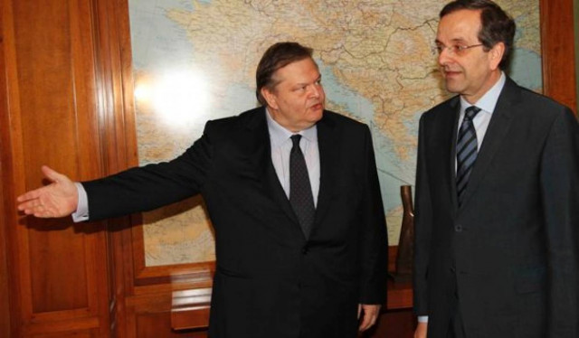 Σαμαράς - Βενιζέλος συνάντηση στη Συγγρού