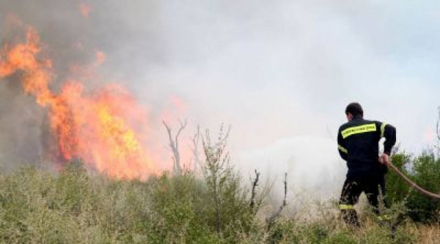 Φωτιά στην Κοζάνη