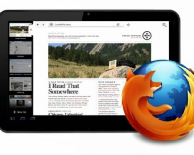 Firefox αποκλειστικά για Tablets!