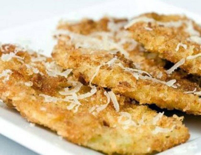 Τραγανιστά τσιπς παρμεζάνας