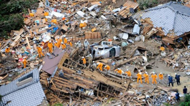 Φονική καταιγίδα έπληξε την Ιαπωνία