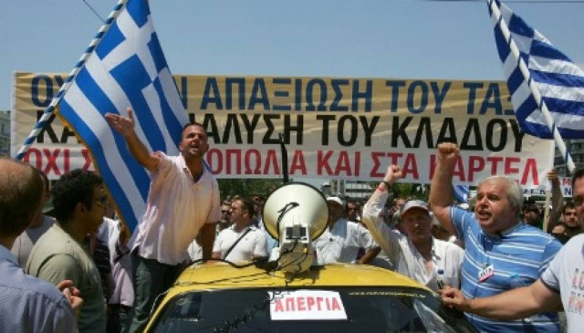 Στο δρόμο για την συμπρωτεύουσα 4.000 οδηγοί ταξί