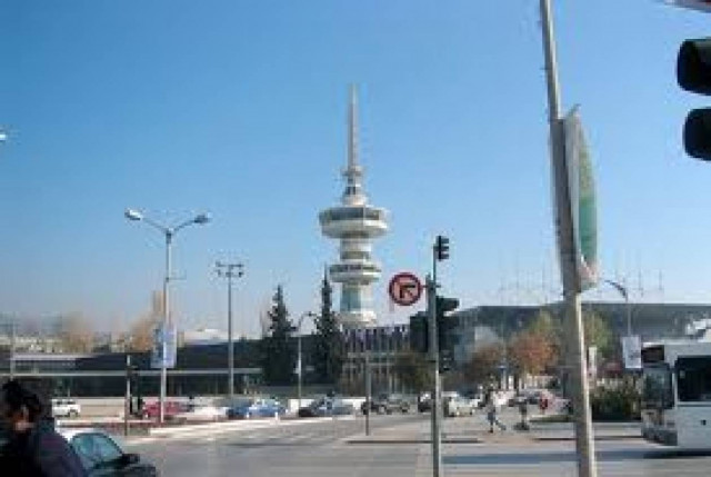 Έρημη πόλη λίγο πριν από τις διαδηλώσεις