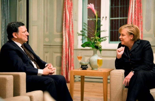 Συνάντηση Μέρκελ- Μπαρόζο στο Βερολίνο