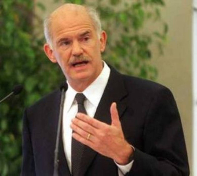 Λαμπρινίδης-Λοβέρδος-Δόλλης συνοδεύουν τον Παπανδρέου στη Ν. Υόρκη