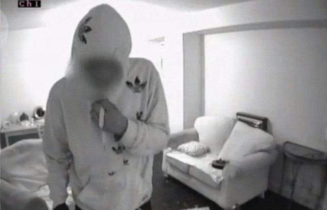 Ο ληστής «συνελήφθη» on camera!