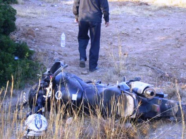 Νεκρός μοτοσικλετιστής σε τροχαίο στη Θεσσαλονίκη