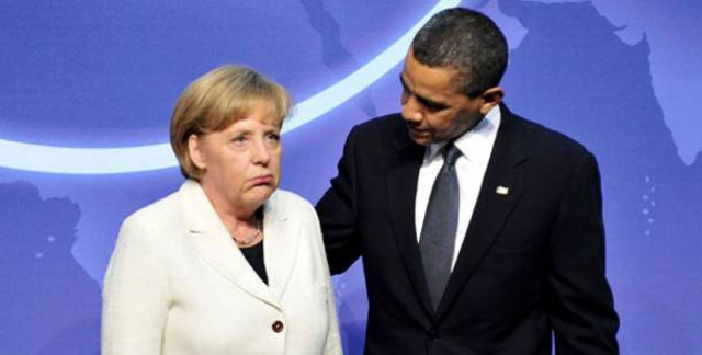 Τηλεφωνική επικοινωνία Ομπάμα-Μέρκελ
