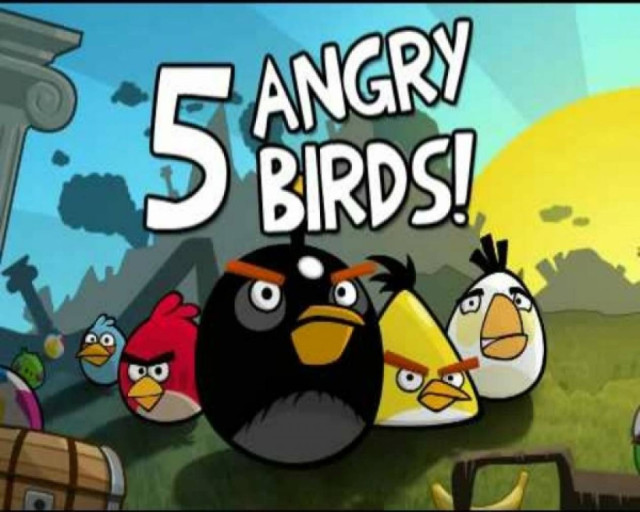 Πάνω από 300 εκ. λεπτά παιχνιδιού Angry Birds καθημερινά!