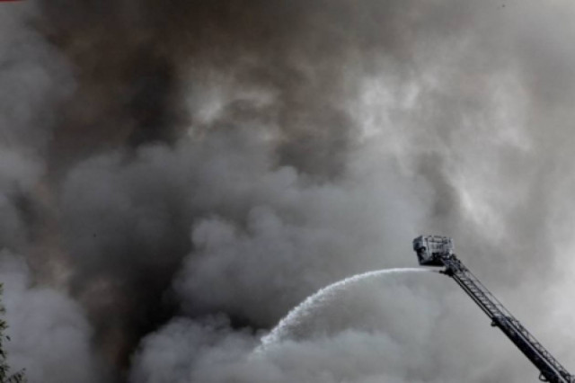 Πυρκαγιά σε εργοστάσιο στον Ασπρόπυργο