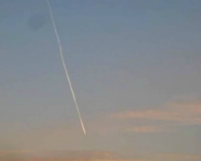 Κατέγραψε την πτώση του δορυφόρου της NASA;