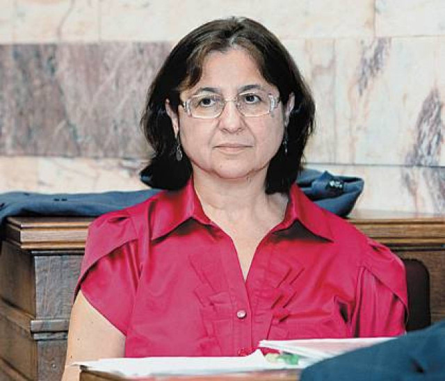 Επί έξι ώρες κατέθετε η Γεωργαντά για το «μαγείρεμα» του ελλείμματος