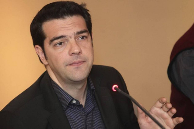 Πύρα Τσίπρα κατά Παπανδρέου