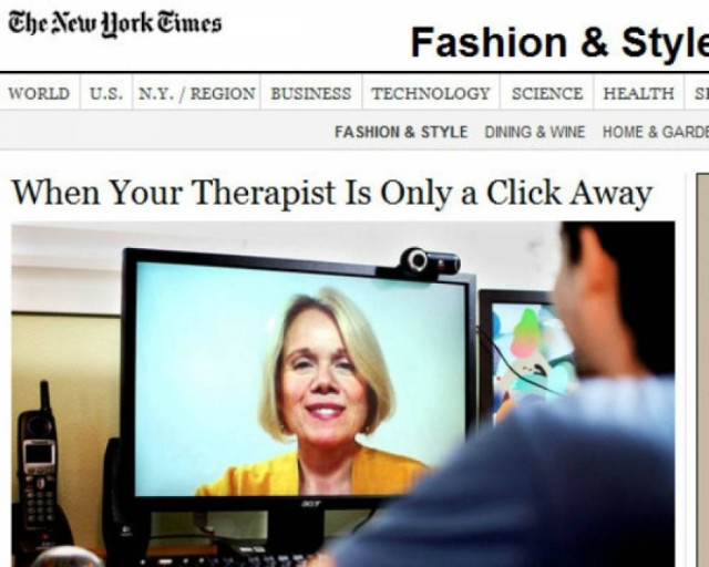 New York Times: Κάνουν ψυχανάλυση μέσω... Skype!