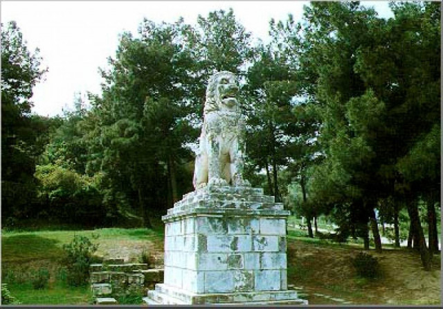 Βανδάλισαν το μνημείο του «Λέων» της Αμφίπολης