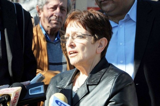 Συνάντηση Παπαρήγα με αντιπροσωπεία ΚΕ.Θ.Ε.Α.