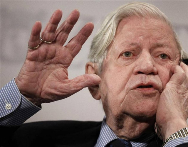 Χ.Σμιτ: Να τους πάρει ο διάολος, αν δεν σώσουν την Ελλάδα