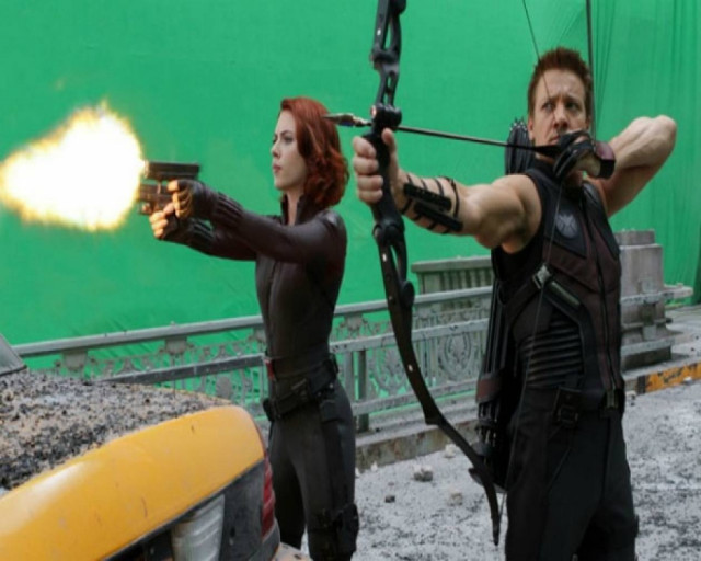 Στα γυρίσματα της νέας ταινίας «The Avengers»