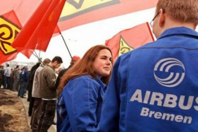 Γερμανία: Απεργούν χιλιάδες εργαζόμενοι της Airbus