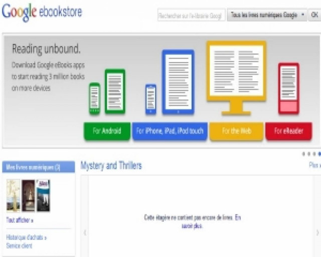 Google eBookstore vs Amazon