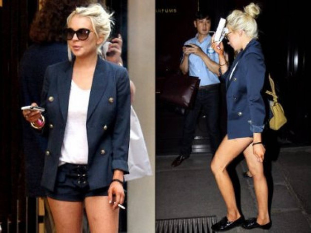 Η Lindsay Lohan σοκάρει το Παρίσι