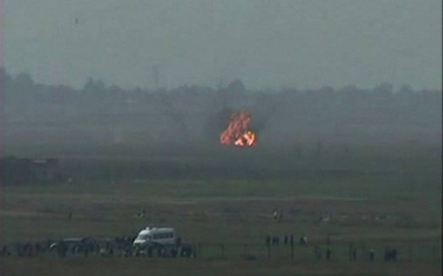 Συντριβή στρατιωτικού αεροσκάφους στην Κίνα