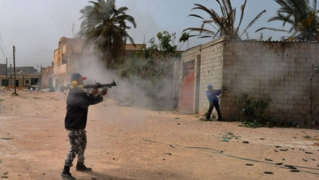 Σφοδρά πυρά στην Τρίπολη