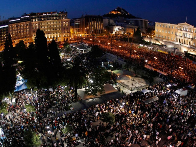 Στους δρόμους οι «Αγανακτισμένοι» όλου του κόσμου