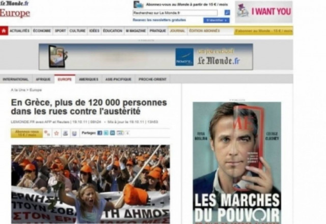 Le Monde: Η μεγαλύτερη Γενική Απεργία στην Ελλάδα από το Μνημόνιο