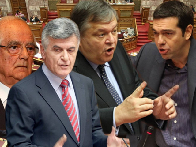 Κουβέντες πεζοδρομίου στον καυγά Βενιζέλου -Τσίπρα