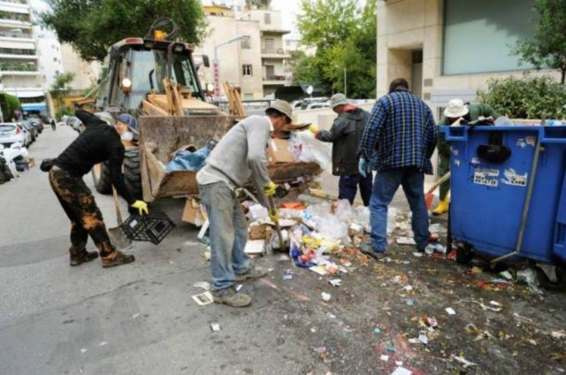 Αλαλούμ με τα σκουπίδια και την επιστράτευση