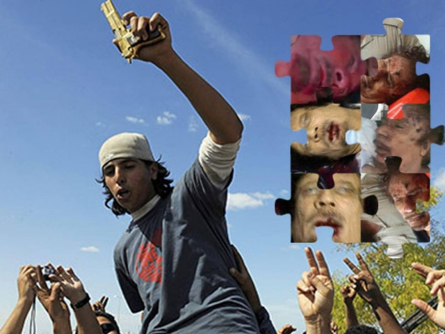 Ένα παιδί ξετρύπωσε τον συνταγματάρχη Καντάφι