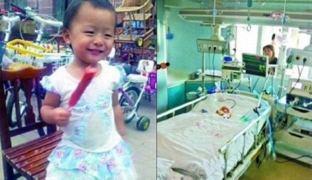 Νεκρό το κοριτσάκι που χτυπήθηκε από δύο φορτηγά