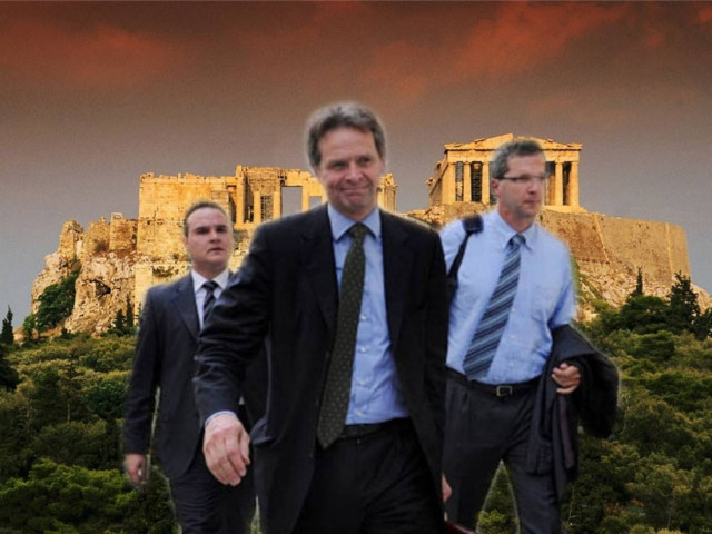 Μόνιμο Διευθυντήριο της τρόικας στην Αθήνα